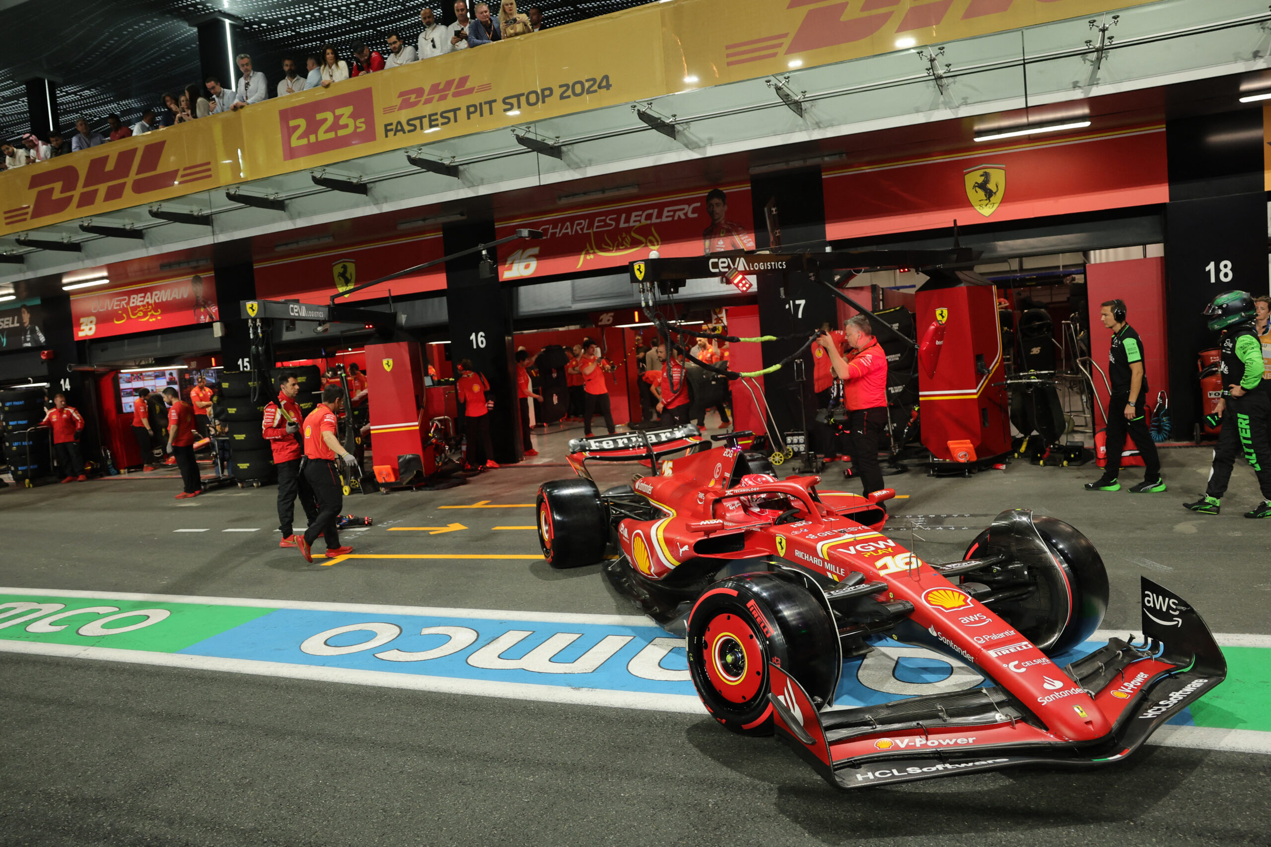 Ferrari espera estar “no muy lejos” de Verstappen en Jeddah: “Cuestión de décimas”