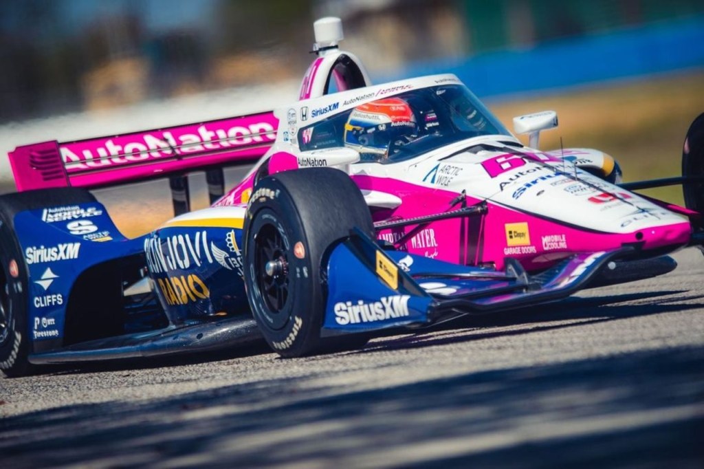 Rosenqvist lidera práctica de IndyCar en San Petersburgo: O’Ward 2°, Palou 9°, Canapino 16°