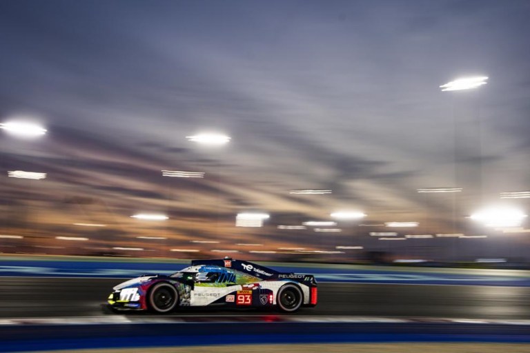 Peugeot #93 es descalificado en Qatar tras quedarse sin combustible en los metros finales