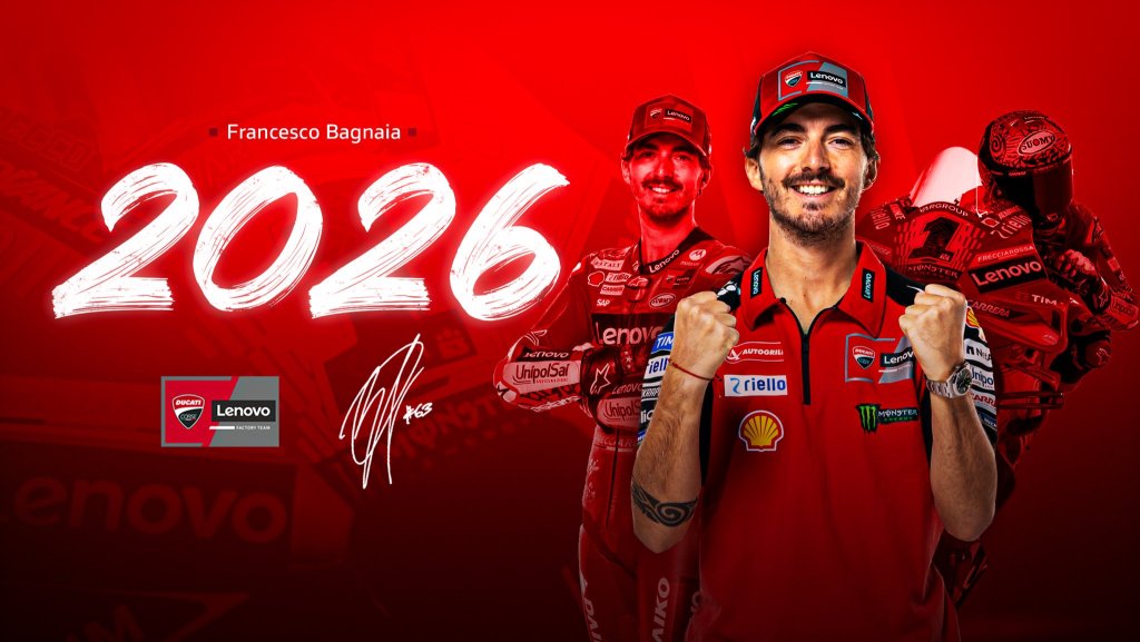 Ducati se adelanta y confirma la renovación de Bagnaia hasta el final de la temporada 2026