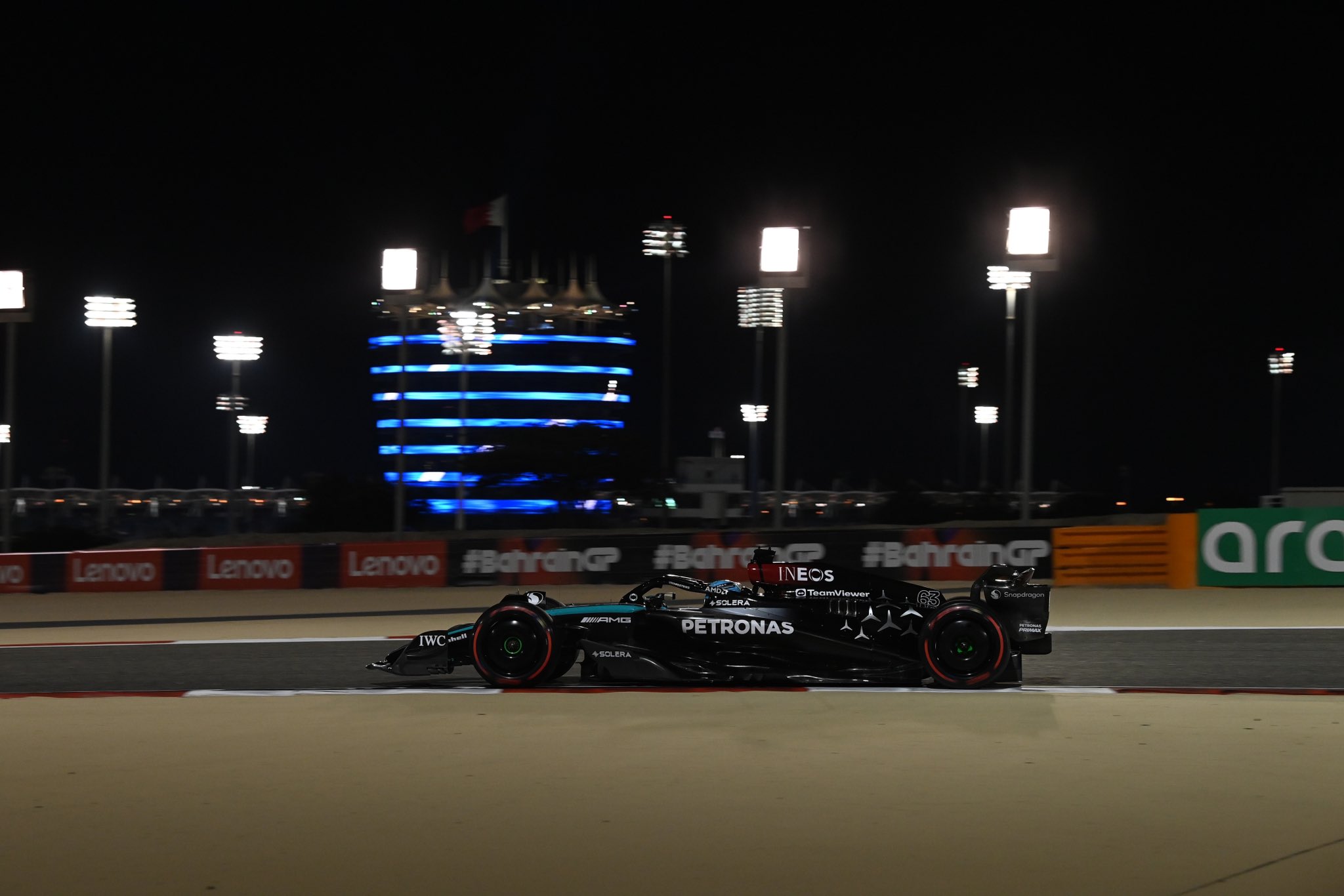 Russell se lamenta tras GP de Bahrein: “Podría haber luchado por el 3er puesto”
