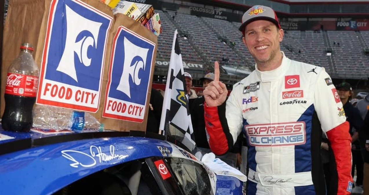 Hamlin adelanta a Truex Jr. en Bristol y gana por primera vez en la Nascar 2024