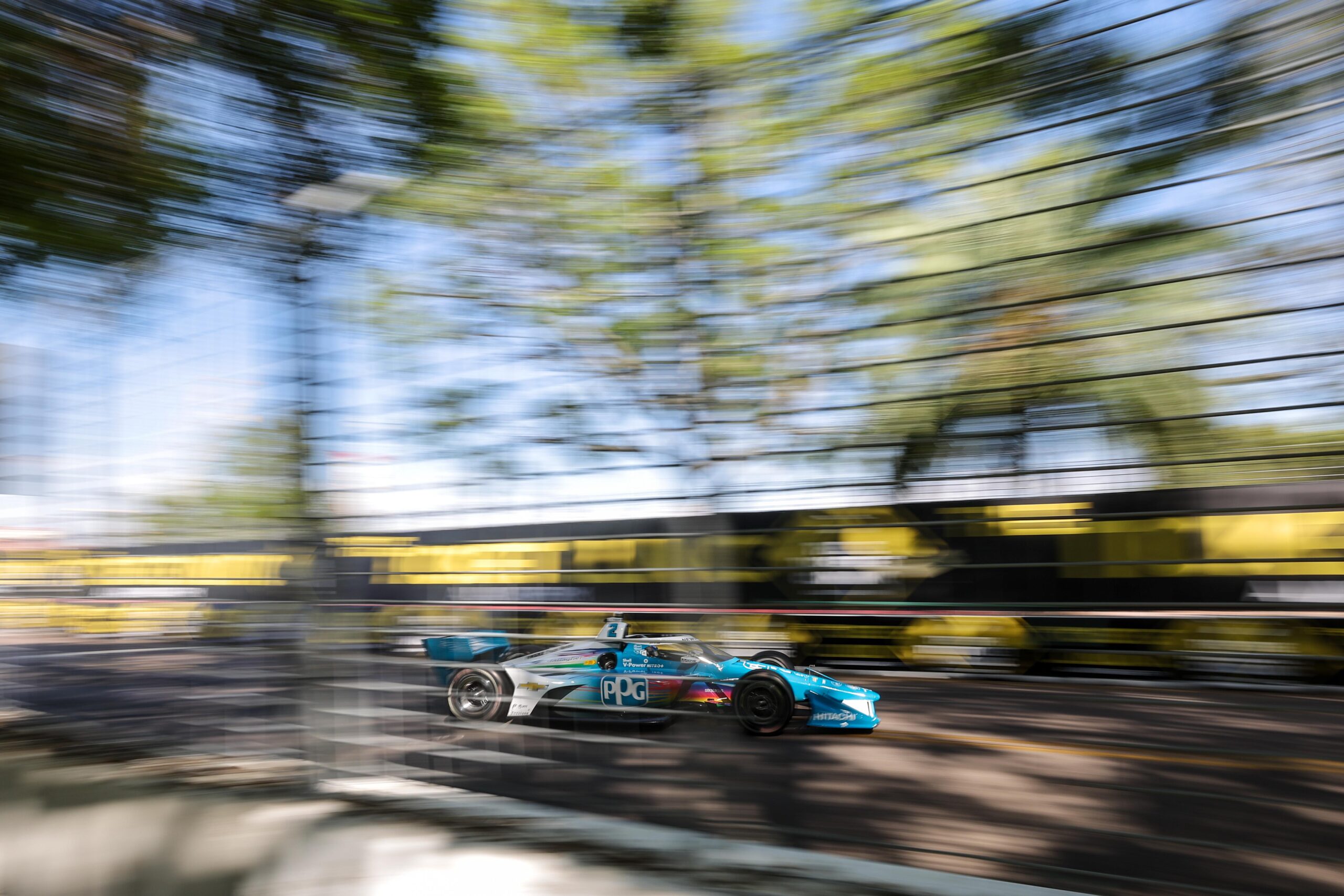 Newgarden espanta zebras e abre 2024 com pole do GP de St. Pete da Indy