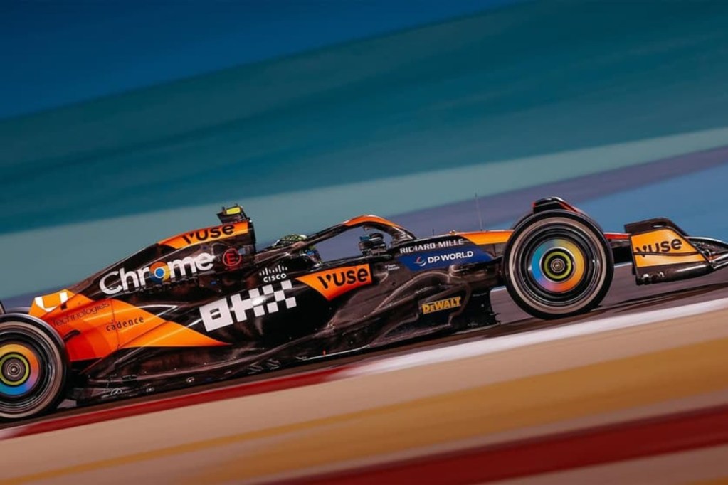 Norris celebra ser 6º y luchar con Mercedes en Bahrein en una pista “que no es la mejor”