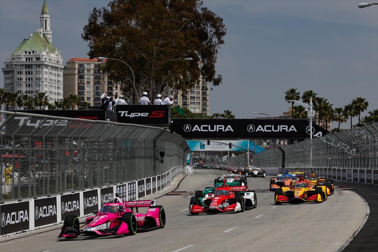 Indy cambia el formato de división de parrilla para la FP1 del GP de Long Beach