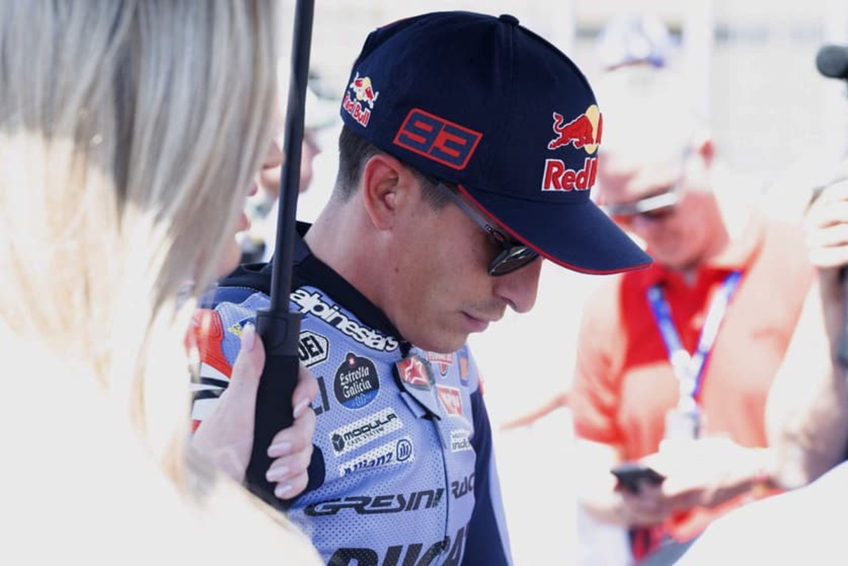 Marc Márquez culpa al freno delantero de la caída en Austin: “Estoy frustrado”