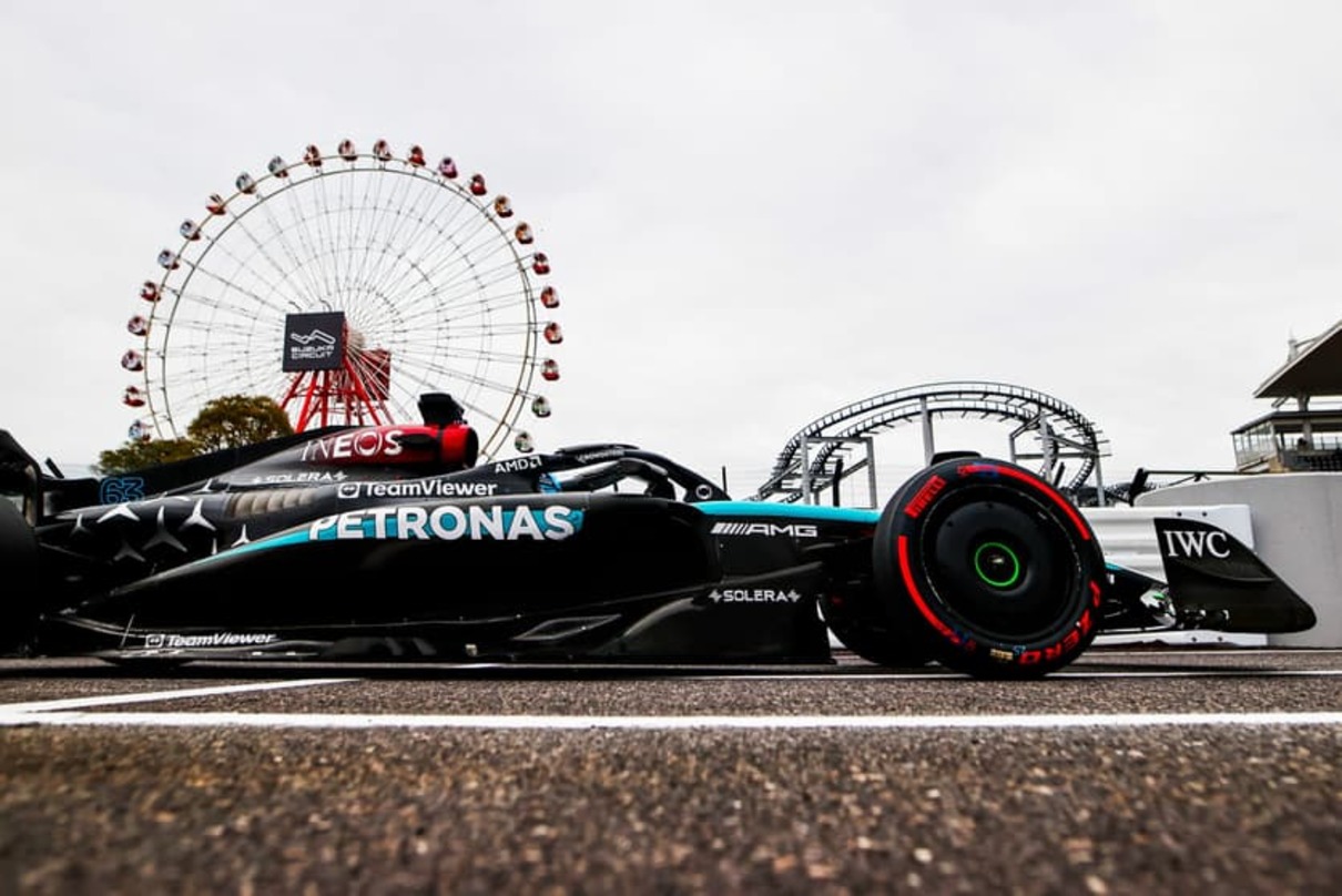 Mercedes dice que Japón sirvió para “entender mejor” el W15: “Parecía más equilibrado”