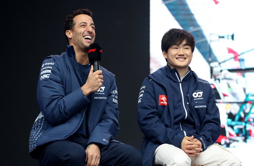 Ricciardo ve progreso y dice que Tsunoda “finalmente obtiene crédito que merece”