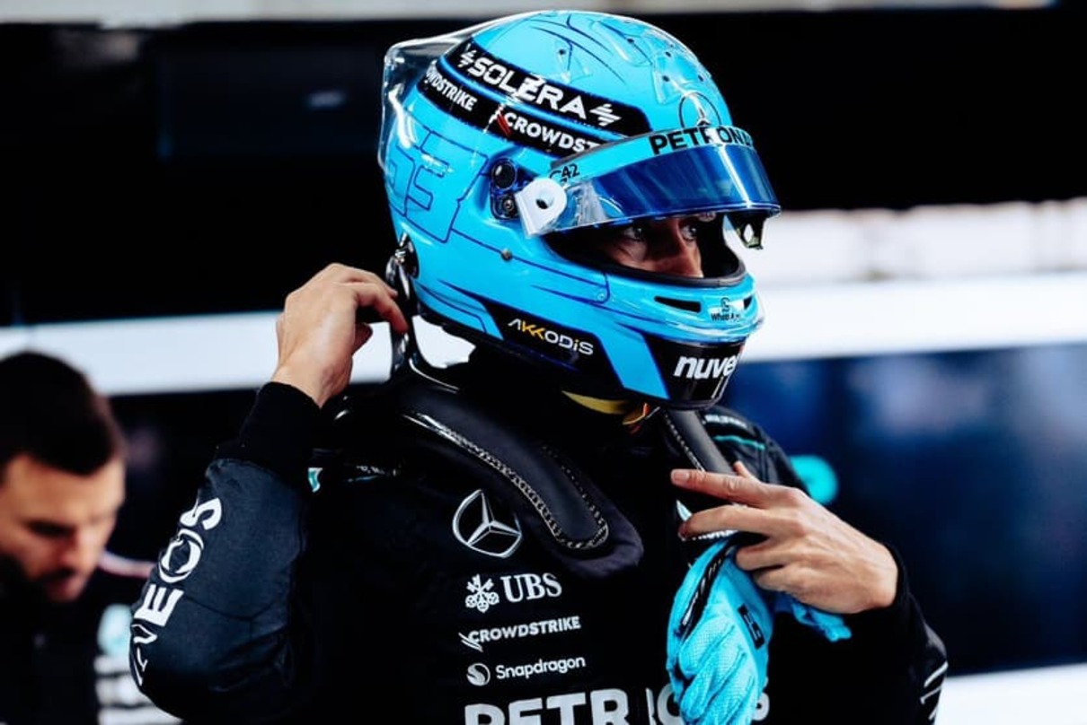 Russell se muestra sorprendido y dice que el W15 es “muy agradable de conducir” en Japón