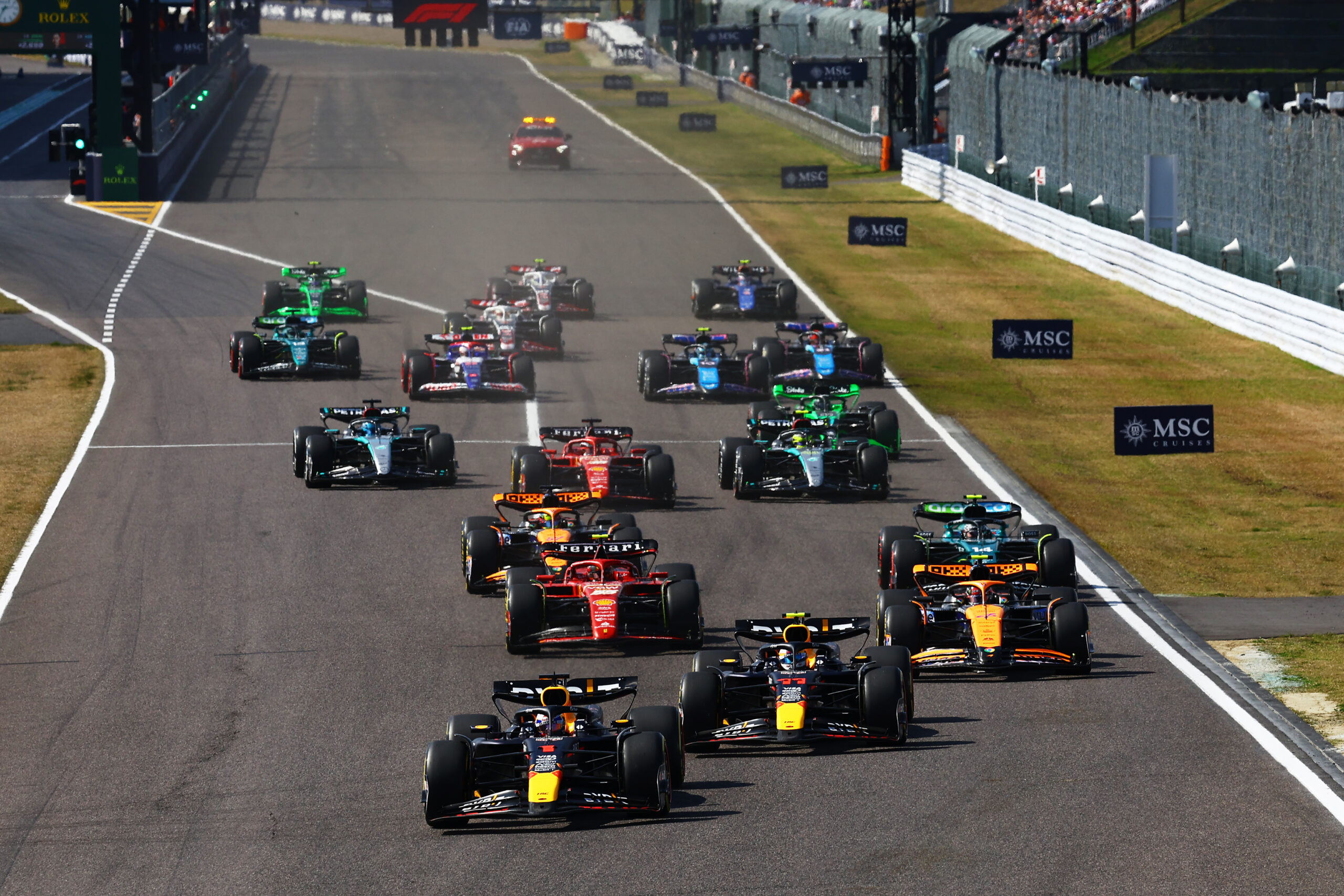F1 inicia campeonato con doblete en las cuatro primeras carreras por 3ª vez en la historia