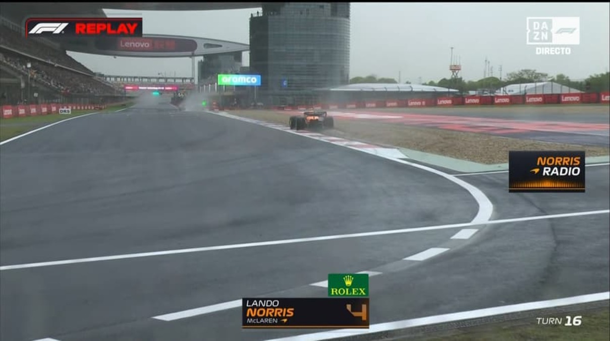 ¿Por qué a Norris no se le borró la pole en la clasificación del sprint del GP de China?