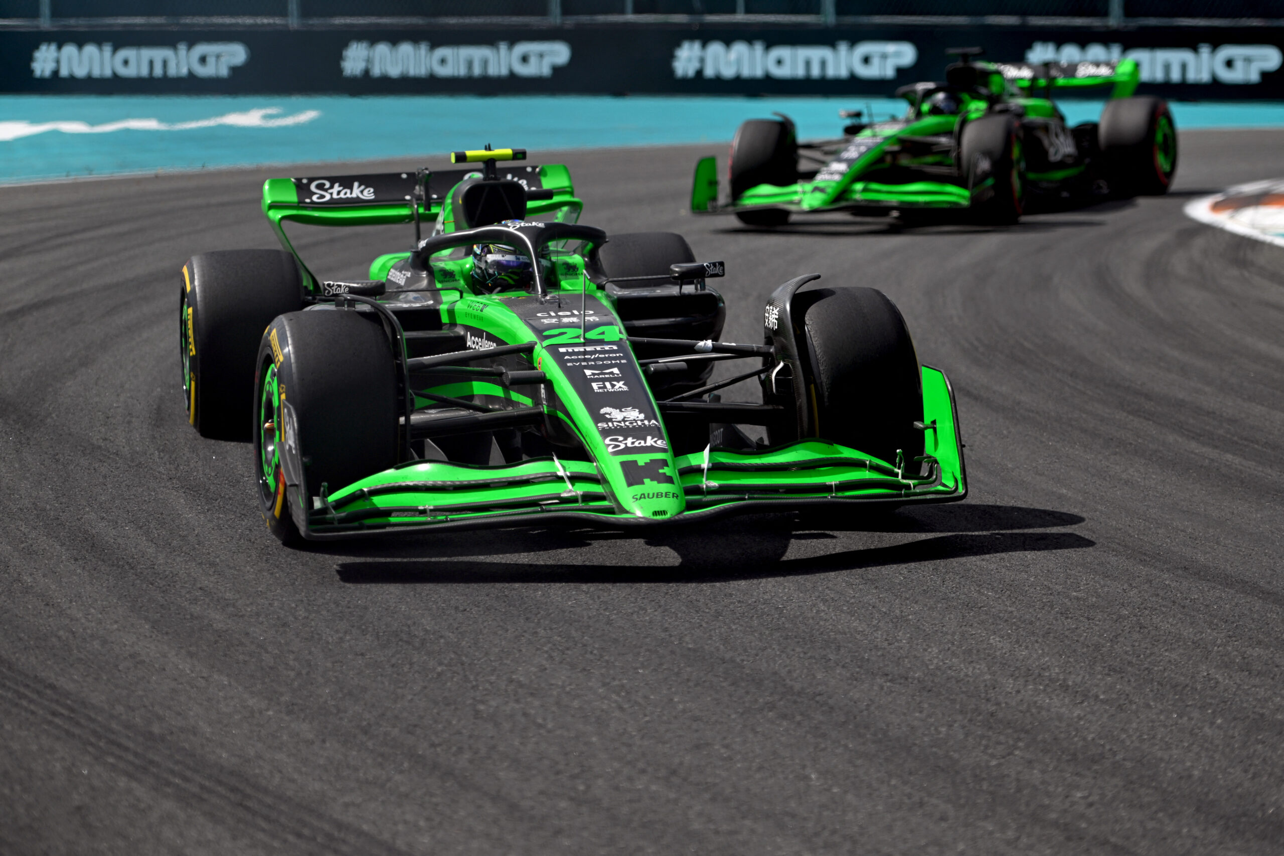 Zhou aspira a “luchar por puntos” con actualizaciones de Sauber en Imola