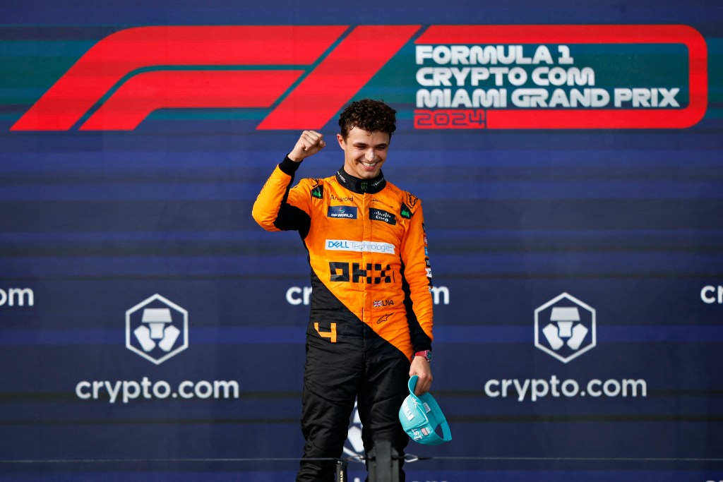 Norris asegura que “ni siquiera pensó” en Rusia 2021 durante GP de Miami: “Más seguro”