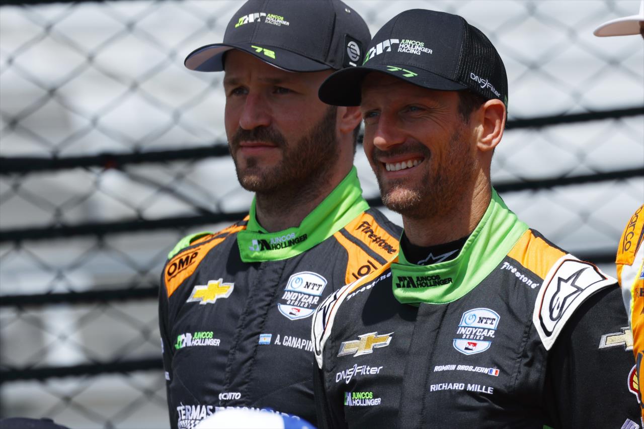 Grosjean se muestra con expectativas de cara a la Indy 500: “El auto de Juncos es muy bueno”