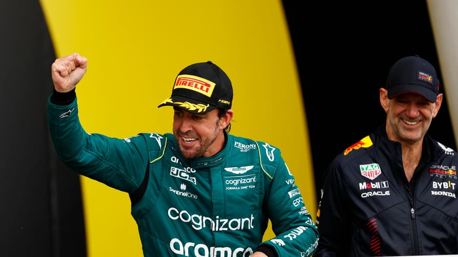 Alonso recalca su deseo de colaboración y dice que Newey “es el mejor que ha llegado a F1”