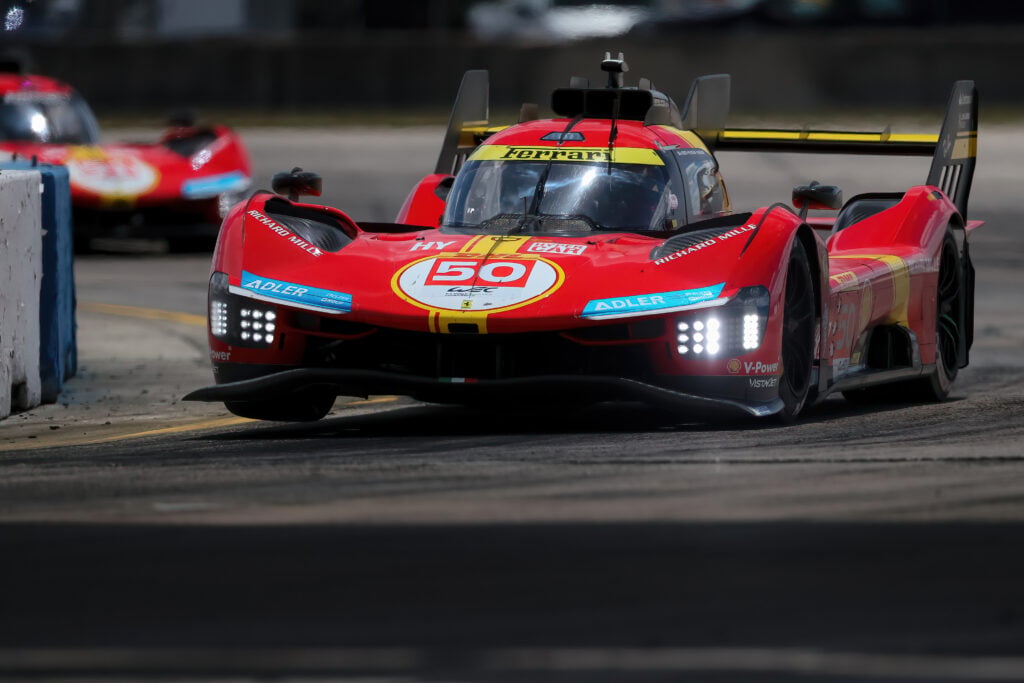 Ferrari sufre pérdida de potencia y aumento de 12 kilos para las 6 Horas de Spa del WEC