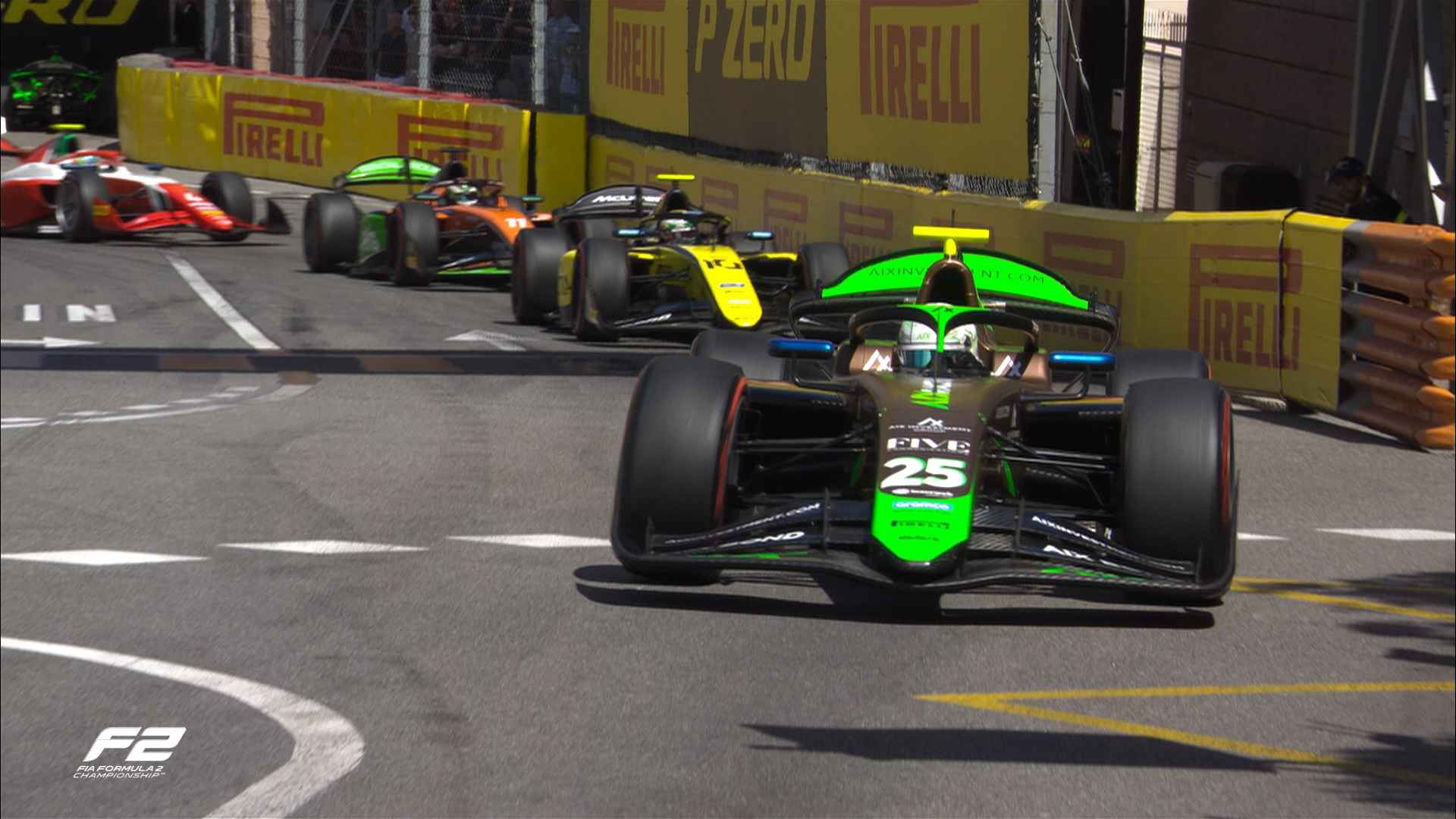 Barnard vence de ponta a ponta corrida sprint caótica da F2 em Mônaco. Bortoleto é 2º