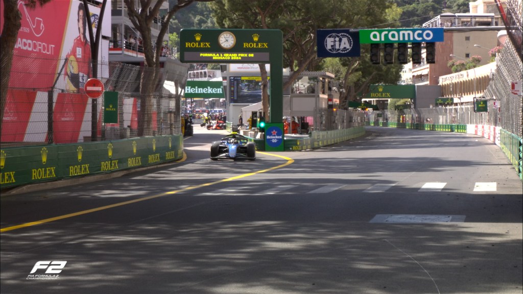 O’Sullivan sorprende y vence en la carrera principal de F2 en Mónaco; Colapinto, 13°