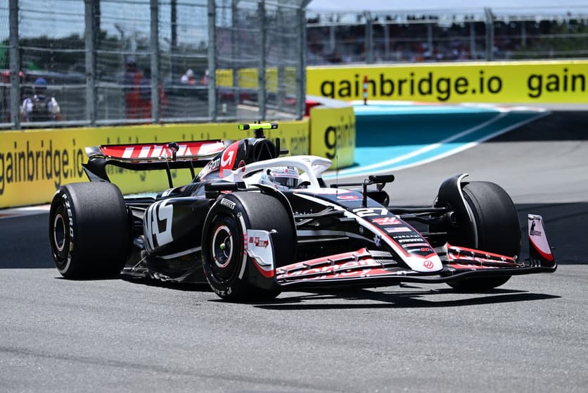Hülkenberg admite “despiste afortunado” en SQ1 y ve un “buen día” para Haas en Miami