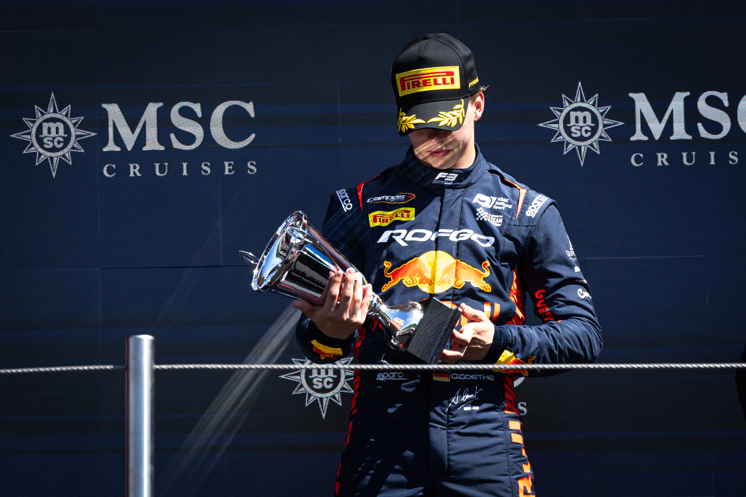 FIA retrotrae decisión y devuelve a triunfo a Goethe en sprint de F3 en Ímola