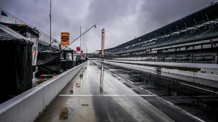 Indy cancela primera jornada de ensayos de las 500 Millas de Indianápolis por lluvia