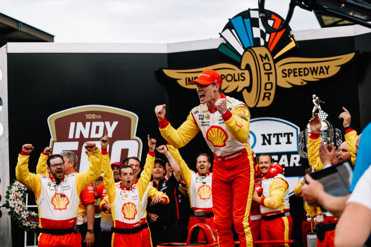 Penske confirma renovación de Newgarden tras su segunda victoria en Indy 500