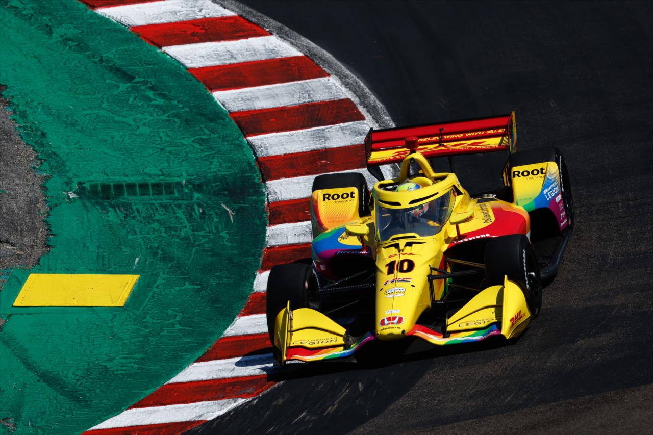 Palou bate a Kirkwood y logra pole de Indy en Laguna Seca; O’Ward, 9°, Canapino, 13°