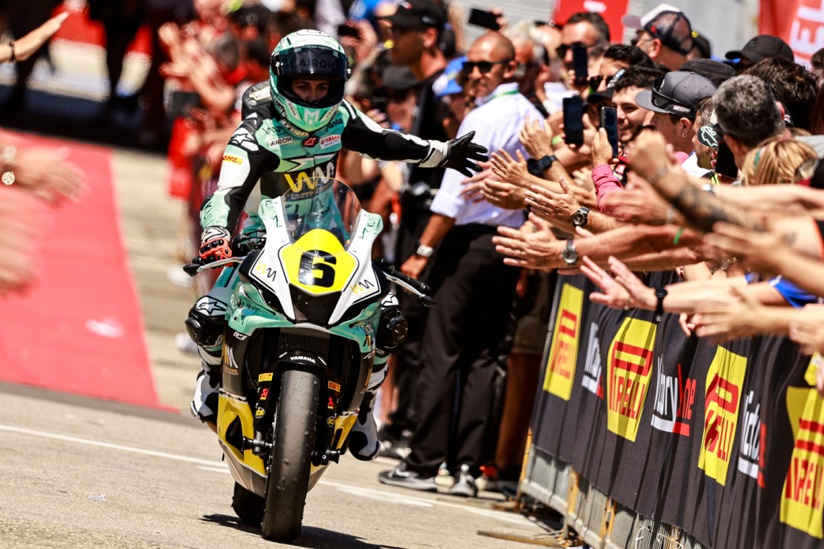 Herrera segura Sanchez, vence corrida 2 e fecha Misano 100% no Mundial Feminino