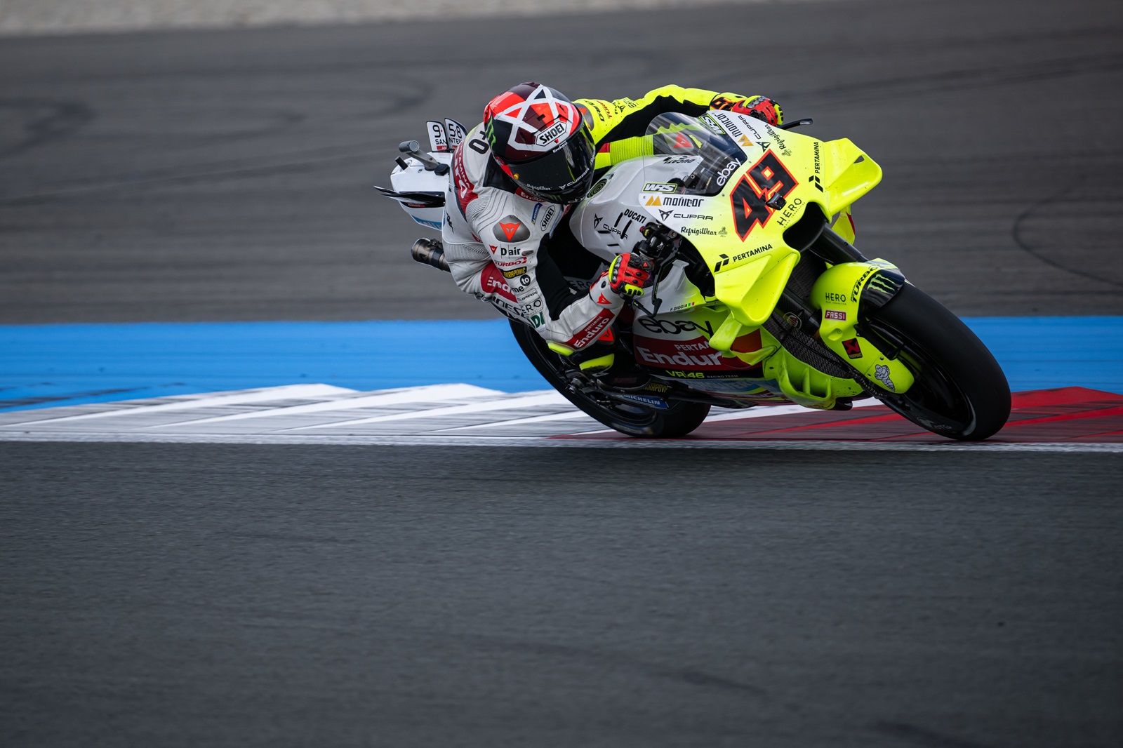 VR46 mira segurar disputado Di Giannantonio e brinca: “Em 2023, ninguém queria”
