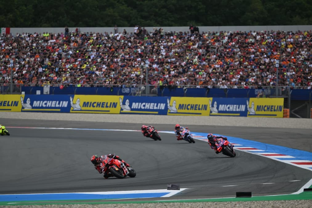 Bagnaia domina a voluntad en Assen y gana por tercera vez en fila el GP de los Países Bajos