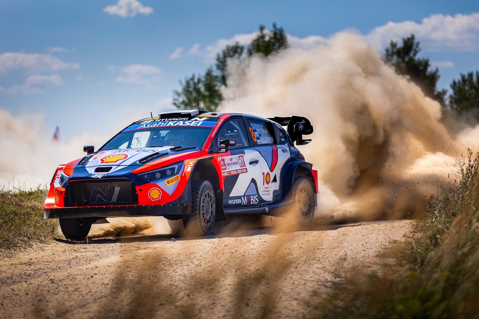 Tänak avanza y lidera superespecial del 1º día del Rally de Polonia del WRC