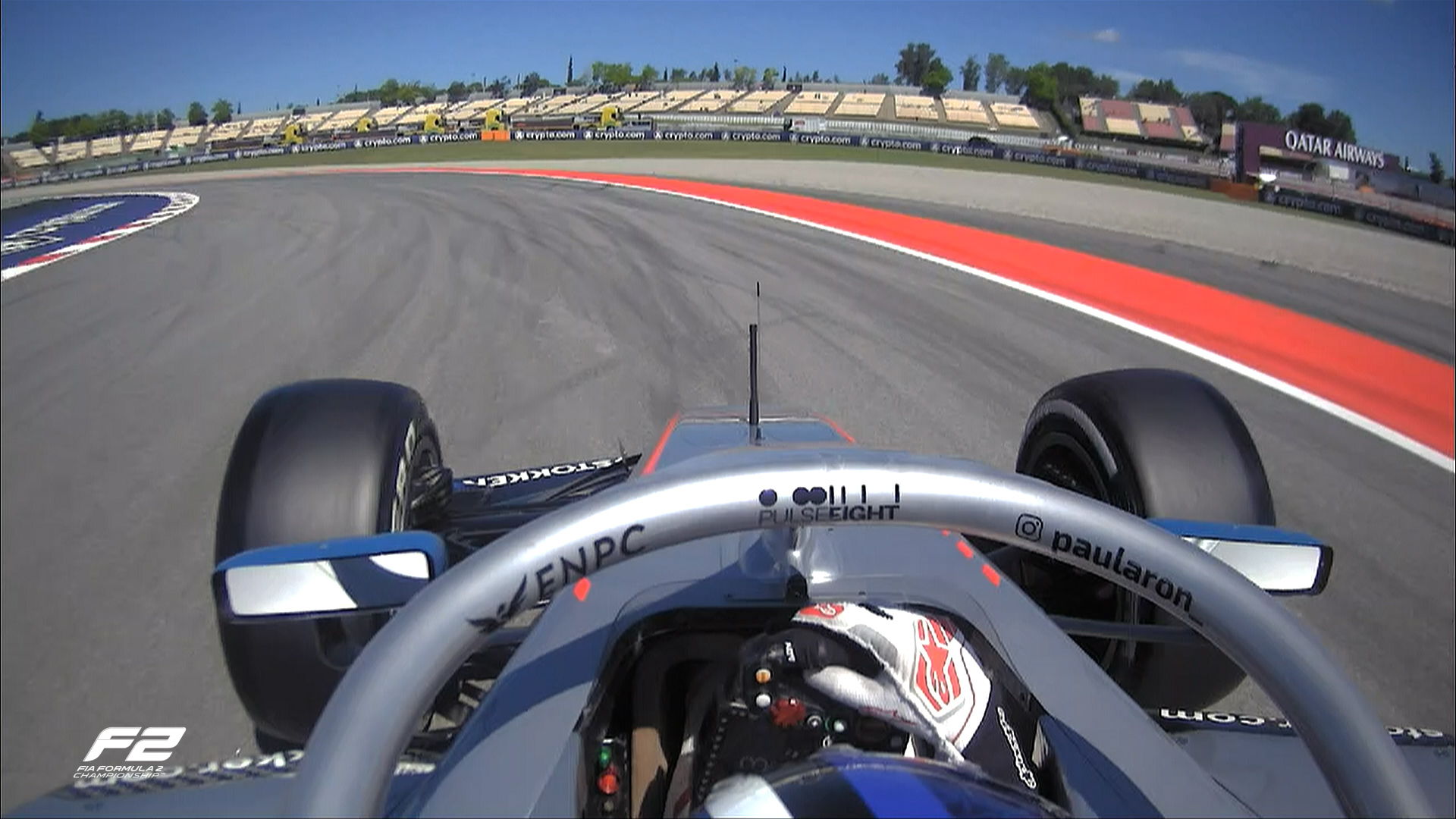 Aron supera a Fittipaldi y Colapinto en ensayo de F2 en Barcelona; Martí, 9°; Duerksen; 16°