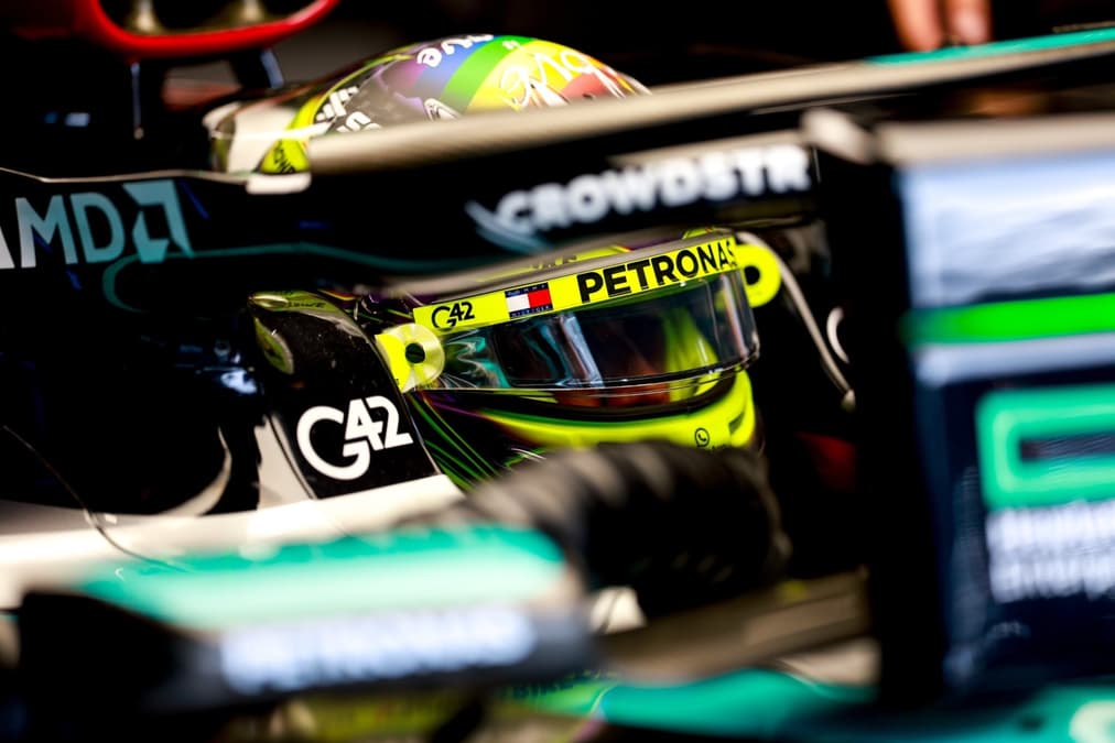 Hamilton dice que “el coche iba bien” pero “no tenía ritmo de pole” para la sprint de Austria