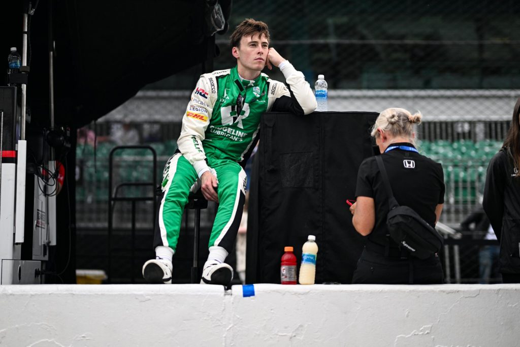 Armstrong lamenta toque con Lundqvist en Road America: “De los peores días de mi carrera”