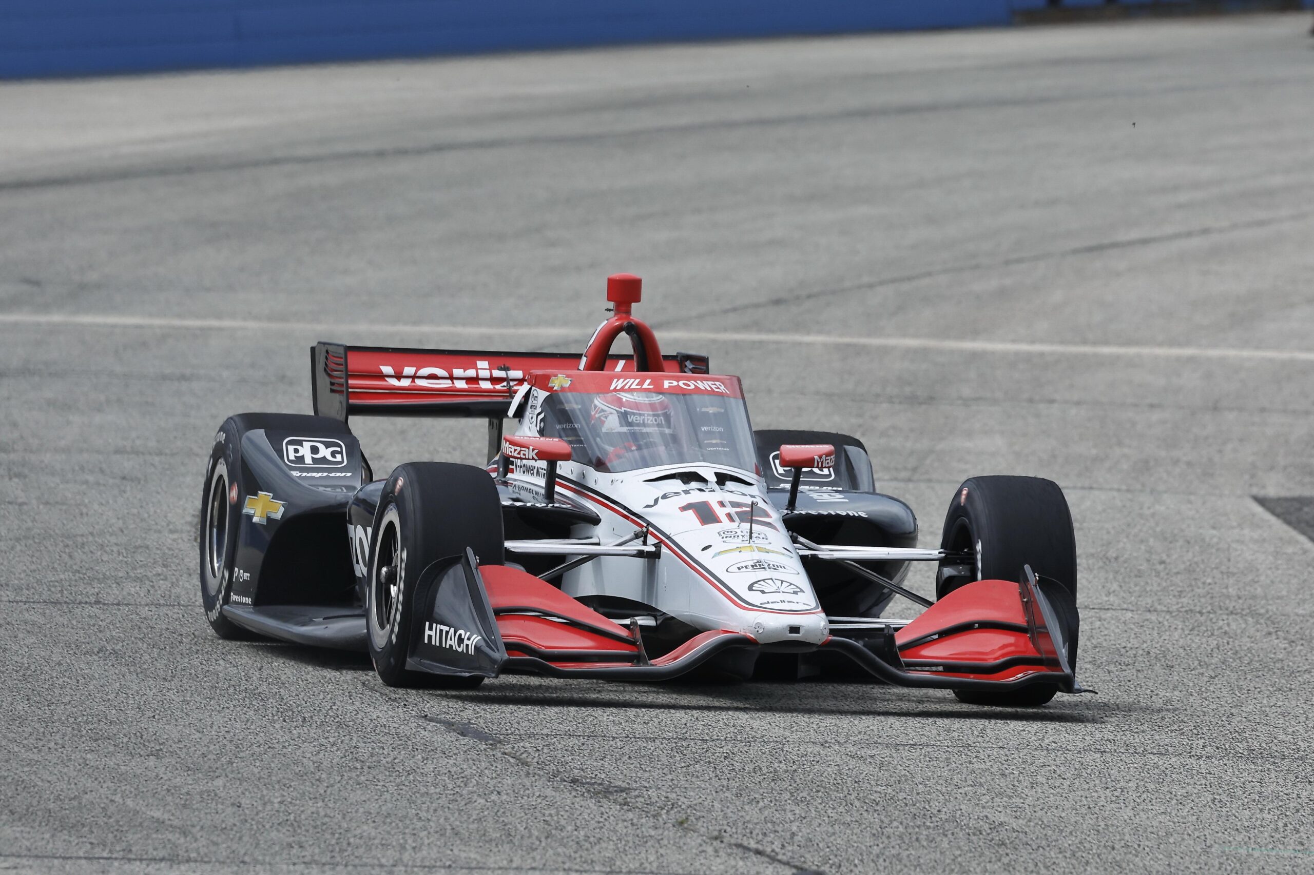 Power lidera tests de los nuevos motores híbridos de IndyCar en el óvalo de Milwaukee