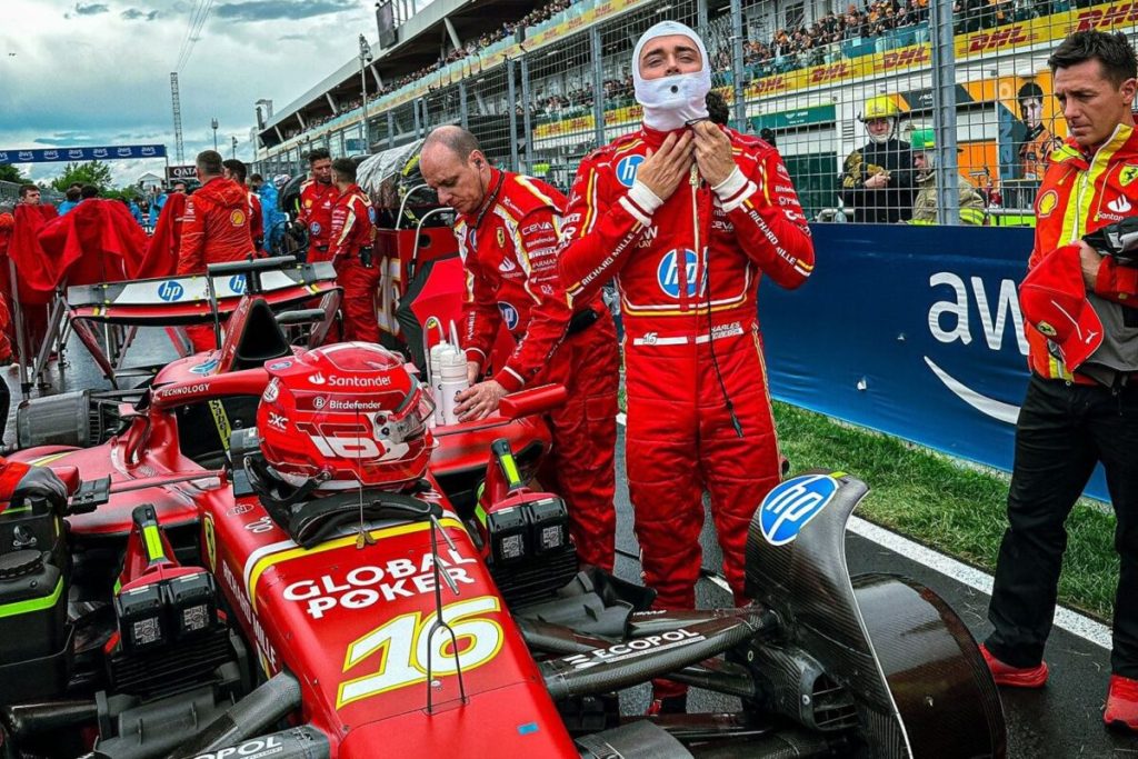 Leclerc prevé que Red Bull será “fuerte como a principio de año” en el GP de España