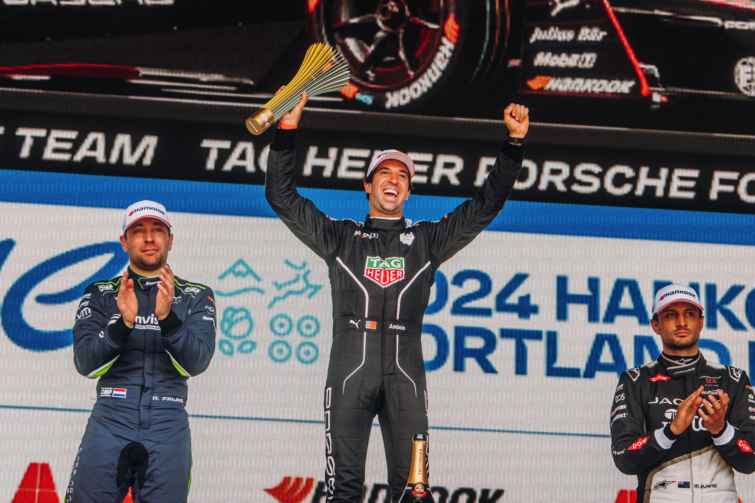 Da Costa supera a Frijns y gana en la doble ronda de Portland; Fenestraz acaba 18°