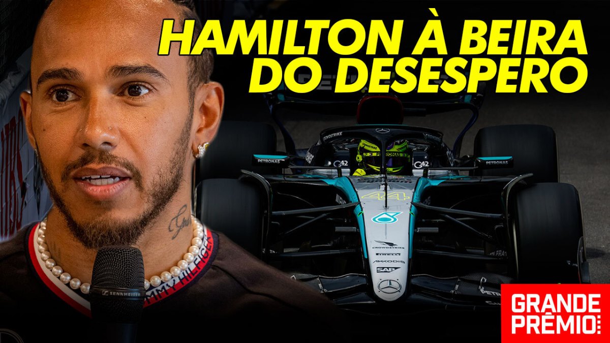Revoltado! Hamilton não aguenta mais a bagunça da Mercedes na F1 2024