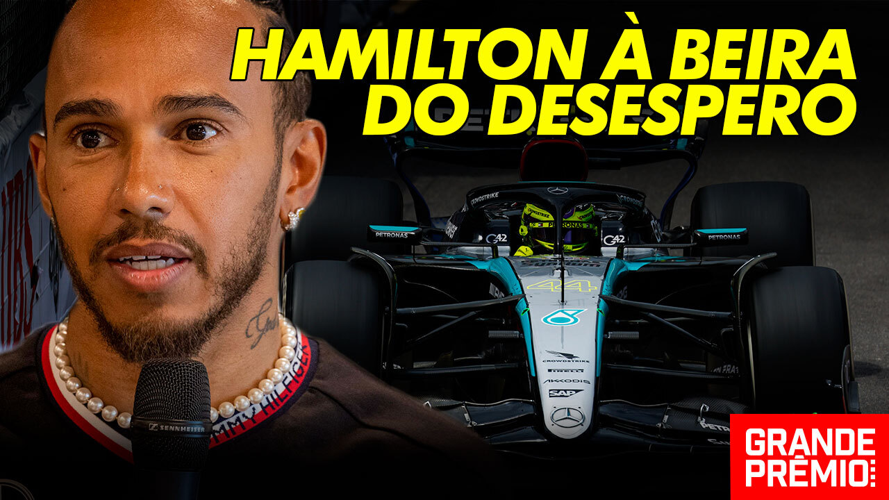 Revoltado! Hamilton não aguenta mais a bagunça da Mercedes na F1 2024