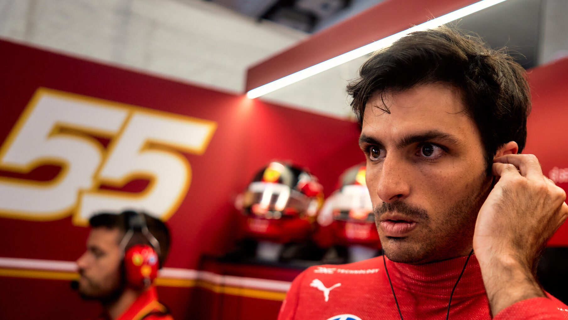 Sainz termina la FP2 de Zandvoort antes de tiempo por un problema de caja de cambios