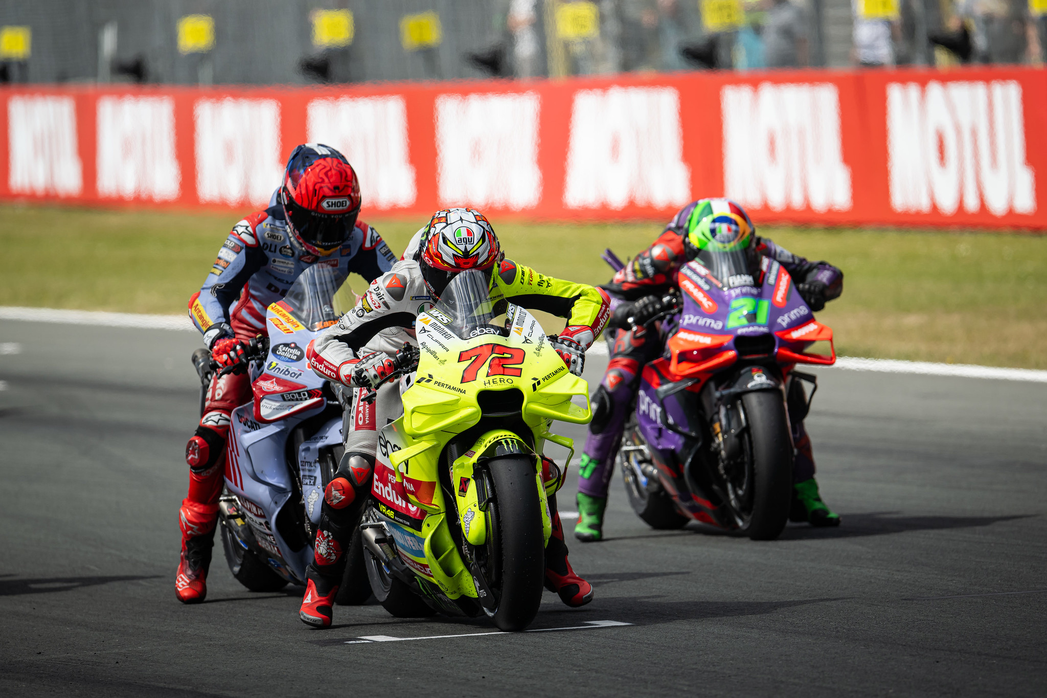Ducati altera planos e garante apenas três motos de fábrica para MotoGP 2025