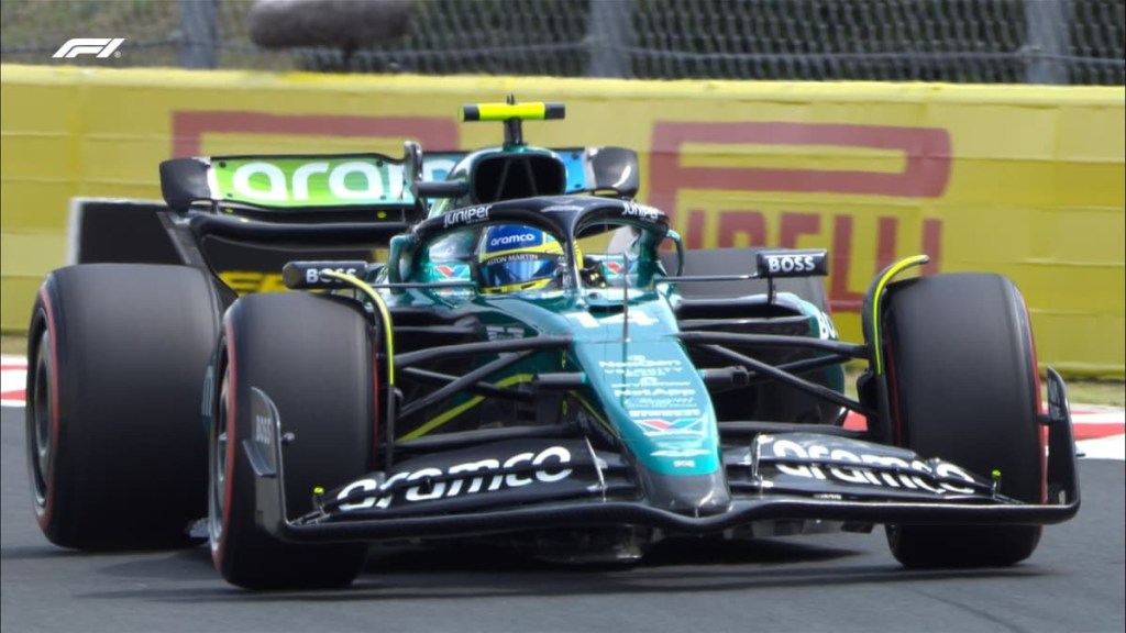 Alonso cita “desgaste extremo de neumáticos” en Hungría: “Debemos estar atentos”