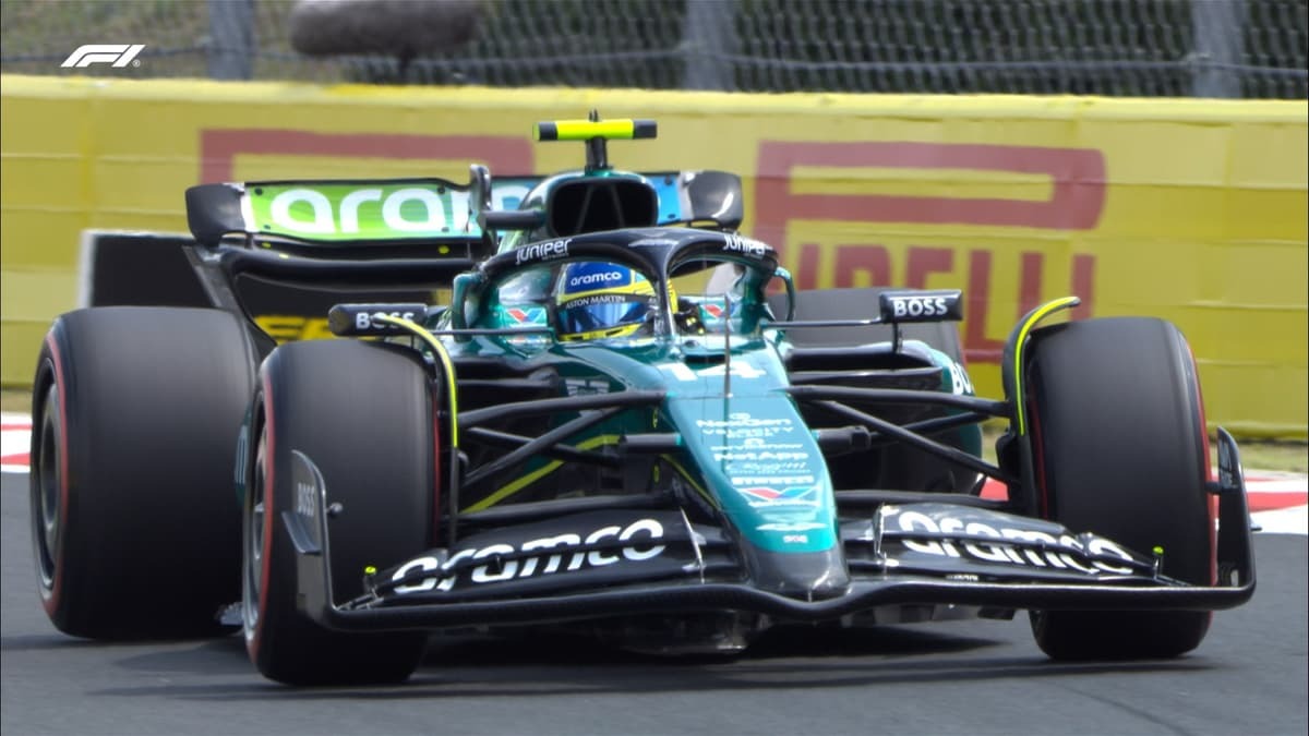 Alonso cita “desgaste extremo de neumáticos” en Hungría: “Debemos estar atentos”