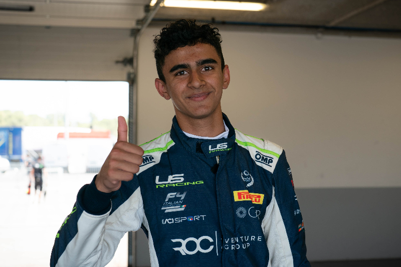 Bohra conquista primeira vitória na F4 Italiana em trinca da US Racing. Ferreira fica em 3º