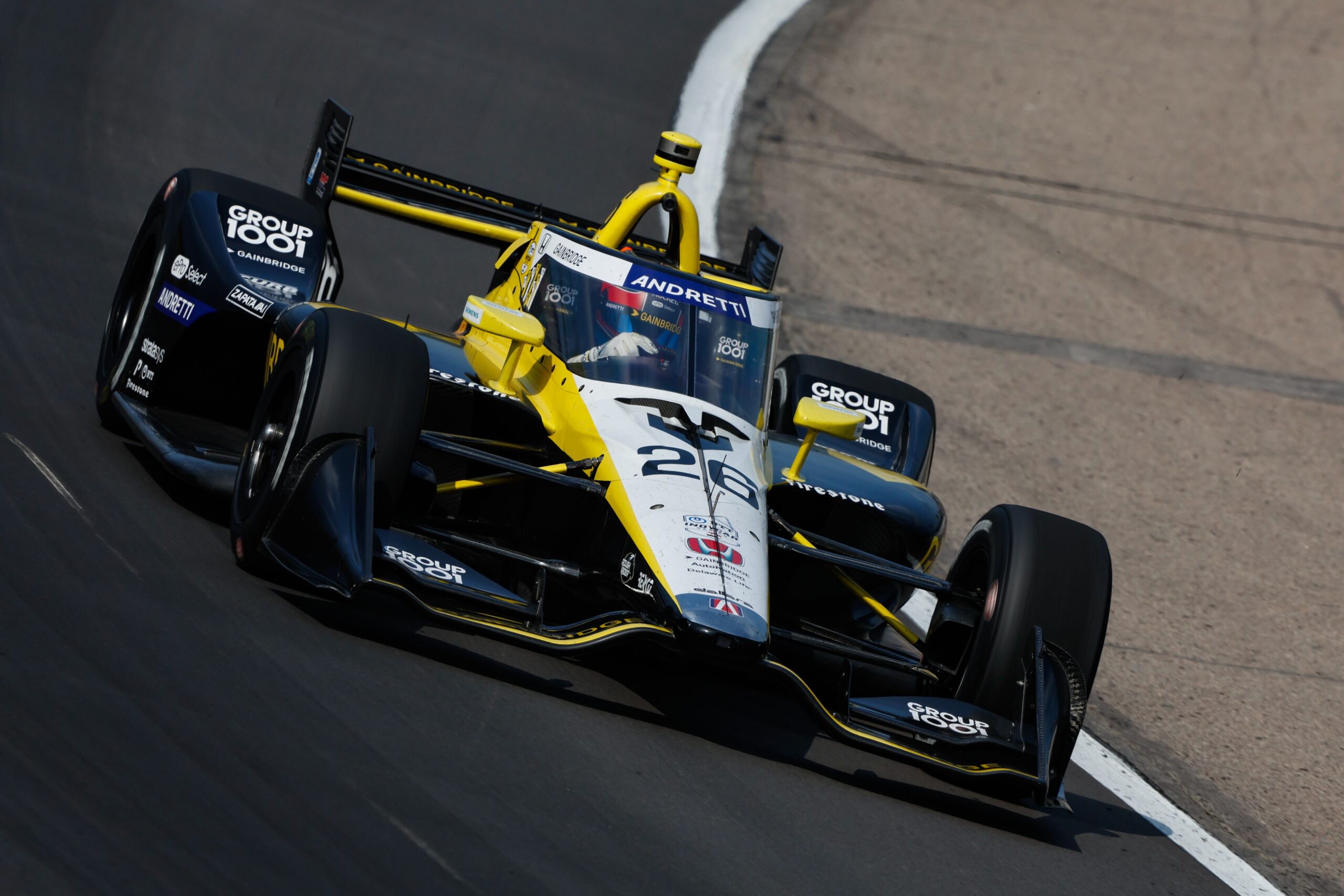Herta e McLaughlin ficam com poles da rodada dupla da Indy no oval de Iowa
