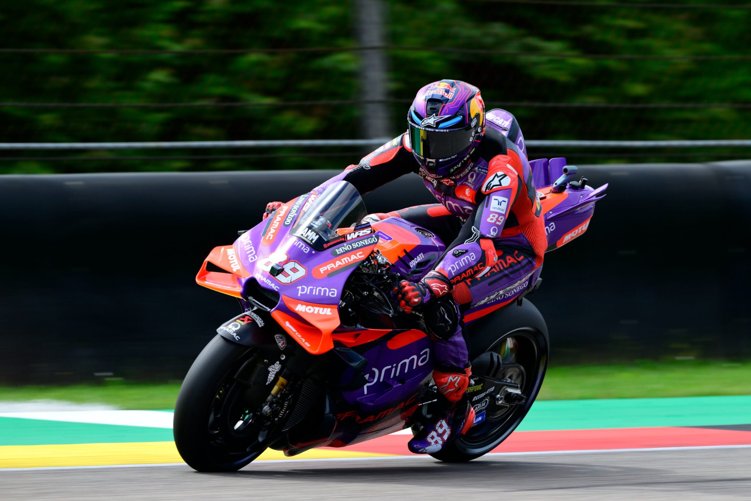 Martín domina el sprint en Alemania y vuelve a ganar en MotoGP; Bagnaia, 3º