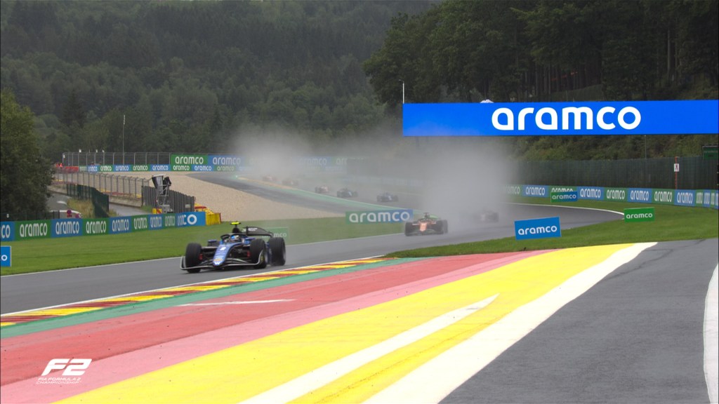 O’Sullivan gana carrera suspendida con bandera roja de F2 en Spa; Colapinto acaba 8°