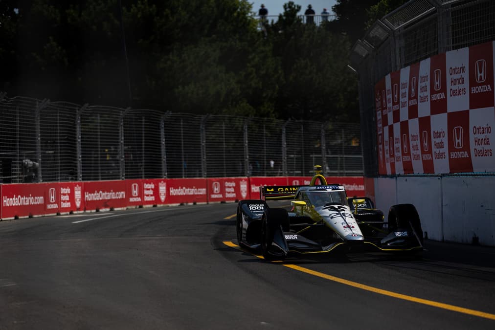 Herta domina y logra la pole en Toronto; Canapino; 10°, O’Ward, 14°; Palou, 18°