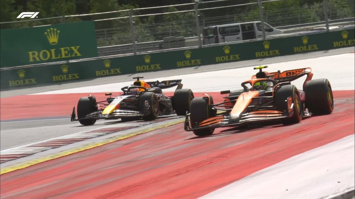 Ricciardo reconoce que el choque en Austria enseñó a Norris a correr contra Verstappen