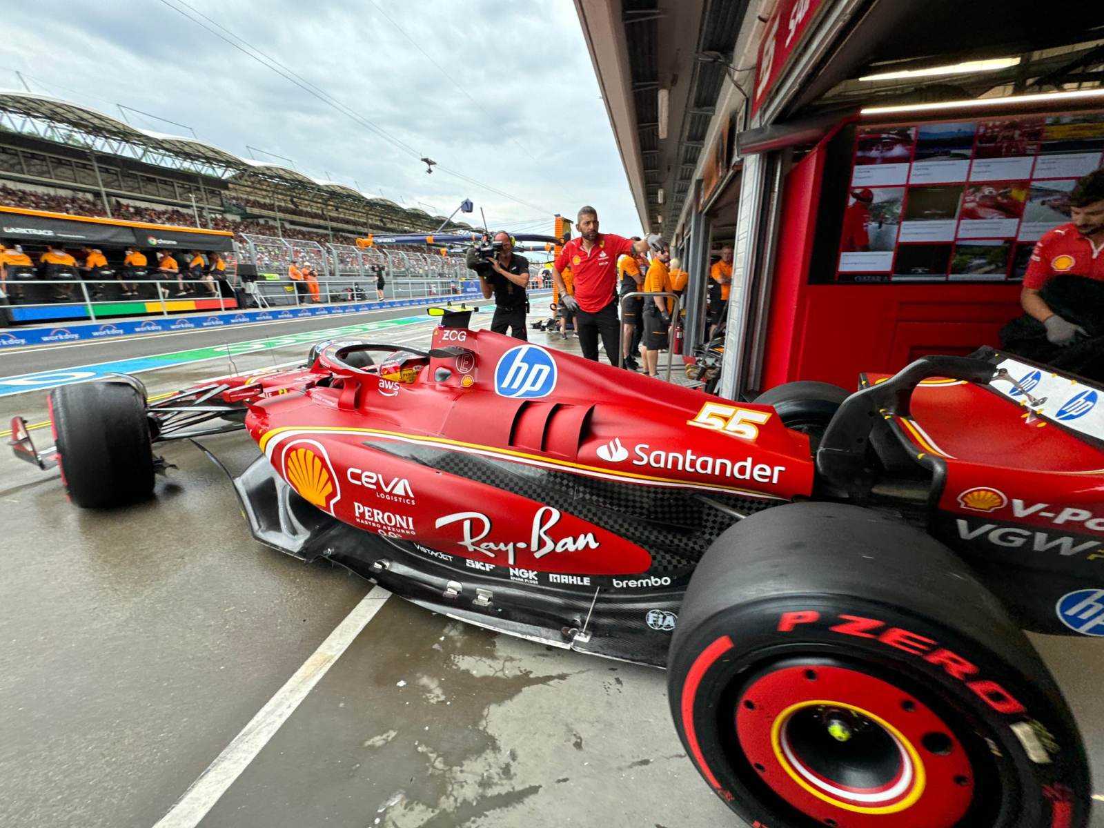 Ferrari destaca “pequeno avanço” na Hungria, mas pondera: “Ainda há trabalho a ser feito”